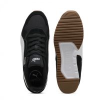 PUMA Men's ST Miler Shoes Sneaker, White-Black-Gum AH25,