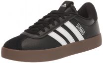Adidas Women's VL Court 3.0 Low Sneaker Core Black/Cloud White/Gum - ID8796
