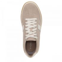 Vionic Women's City Walk Sneaker Lucid Beige Leather and Suede 6.5 M