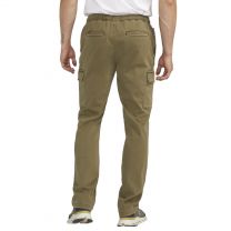 Silver Jeans Co. Men's Pull-On Cargo Pant, Olive
