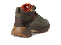 Merrell Men's Moab Speed 2 Leather Mid Waterproof Hiking Boot Olive 12.0 Medium