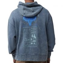 FOX THROTTLE OVERSIZED FLC PO DARK VINTAGE SWEATSHIRT L