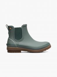 BOGS Women's Amanda Chelsea II Slip On Rain Boots Dark Spruce - 72703-309