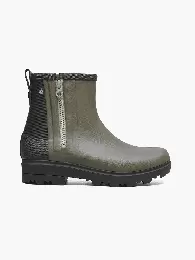 BOGS Women's Holly Rain Zip Rainboot Army Green - 73131-343