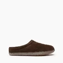 Minnetonka Men's Taylor Slipper Chocolate - 41012-CHO