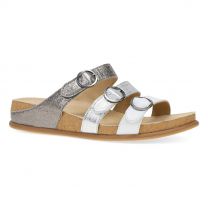 Dansko Women's Campbell Sandal Pewter Multi Leather - 7802240300