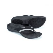 PowerStep® ArchWear™ Men's Sandals Black/Gray - 8000-10
