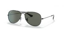 Ray-Ban Unisex Cockpit Polarized Sunglasses Gunmetal Frames with Green Classic Lenses - RB3362 59mm