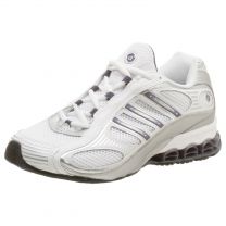 Adidas Women's A3 PowerRide Cushion Running Shoe White/Violet/Metallic Silver - 946014 W