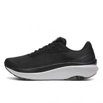 Saucony Men's Echelon 10 Sneaker, Black/Silver, 15