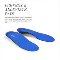 Powerstep Full Length Orthotic Shoe Insoles Original with Arch Support Unisex- Relieve Metatarsal, Arch and Heel Pain- Enhanced Comfort and Support in Casual, Dress, Athletic, Work Shoes