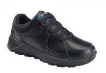 Nautilus Safety Footwear Women's Skidbuster Athletic Slip-Resistant Soft Toe Work Shoe Black - N5060