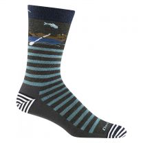 Darn Tough Men's Animal Haus Crew Lightweight Lifestyle Sock Forest - 6066-FOREST
