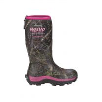 Dryshod Women's NOSHO Ultra Hunt Cold-Conditions Hunting Boot Camo/Pink - MBM-WH-PN