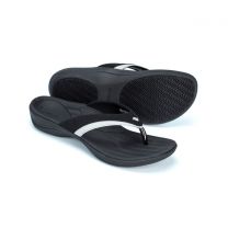 PowerStep® ArchWear™ Women's Sandals Black/Light Gray - 8500-10