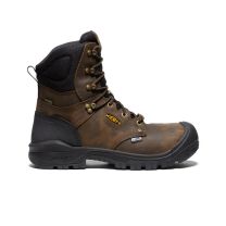 KEEN Utility Men's 8" Independence Carbon Fiber Toe Waterproof Work Boot Dark Earth/Black - 1026488