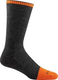 Darn Tough Vermont Men's Steely Boot Midweight with Full Cushion Toe Box Work Sock (Style 2006)