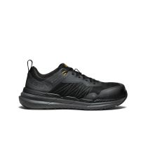 KEEN Utility Men's Speedworks Carbon-Fiber Toe Work Shoes Black/Steel Grey - 1030300