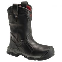 Avenger Men's 11" Ripsaw Alloy Toe EH PR Waterproof Wellington Work Boot Black - A7831