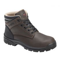 Avenger Men's 6" Builder Steel Toe EH Slip Resistant Work Boot Brown - A8001