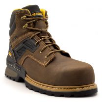 Avenger Men's 6" A-Max Dozer Composite Toe EH Waterproof Work Boot Brown - A8700