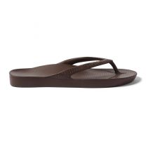 Archies Unisex Arch Support Flip Flops Brown - BWN-HAS