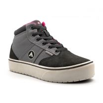 AIRWALK SAFETY Women's Venice Mid Composite Toe EH Work Shoe Graphite Canvas - AW5046