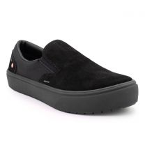 AIRWALK SAFETY Women's Venice Slip-On Composite Toe ESD Work Shoe Black - AW7060
