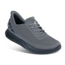 Kizik Unisex Athens Hands-Free Sneaker Graphite  - DATHGT02