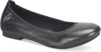 Born Women's Julianne Flat Black Full Grain Leather - B78203