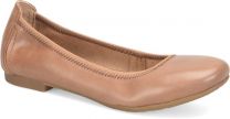 Born Women's Julianne Flat Mid Brown Full Grain Leather - B78206