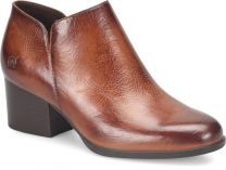 Born Women's Kenzi Ankle Boot Solera (Tan) Full Grain Leather - BR00617