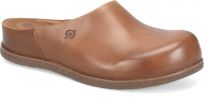 Born Women's Elliot Clog Tan (Maple) Full Grain Leather - BR0075116