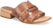Born Women's Marianna Sandals Brown Leather - BR0086606