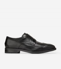 Cole Haan Men's Modern Essentials Wingtip Oxford Black - C34262