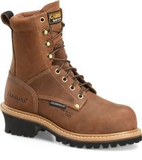 Carolina Elm 8" Waterproof Plain Toe Logger CA435