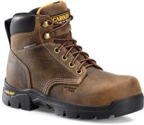 CAROLINA Men's 6" Circuit Waterproof Composite Toe Work Boot Dark Brown - CA1626