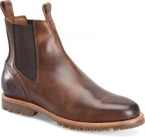 CAROLINA Men's Gold Chelsea Boot Dark Brown - CA2400