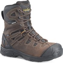 CAROLINA Men's 8" Freezer Waterproof SR EH Composite Toe Work Boot Dark Brown - CA4590