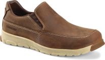 CAROLINA Men's S-117 Aluminum Toe Slip On ESD Work Shoe Dark Brown - CA5572