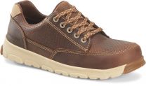 CAROLINA Women's S-117 Oxford Aluminum Toe ESD Work Shoe Dark Brown - CA5674