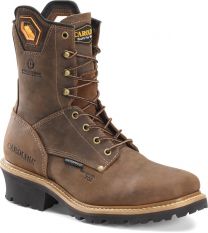 CAROLINA Men's 8" Coppice Composite Toe Logger Work Boot Dark brown  - CA9855