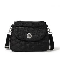 Baggallini Calais Crossbody Bag Black Quilt - CAL532-B0866