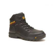 CATERPILLAR WORK Men's Resorption Composite Toe Waterproof Work Boot Black - P90976