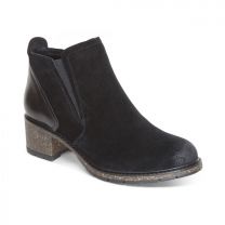 Aetrex Women's Frankie Twin Gore Ankle Boot Black - CB150W