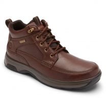 Dunham Men's 8000 Mid Waterproof Boot Dark Brown Leather - CI2167