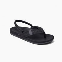 REEF Unisex Kids' Little Cushion Phantom Flip Flop Black - CJ2158