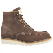 Carhartt Men's 6" Moc Toe Wedge Steel Toe Waterproof Work Boot Brown - CMW6295