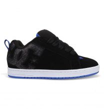 DC Shoes Men's Court Graffik Skate Shoe Black/Blue - DC01661063-BLKBLU