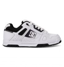 DC Shoes Men's Stag Skate Shoe White/Black - DC01813062-WHTBLK